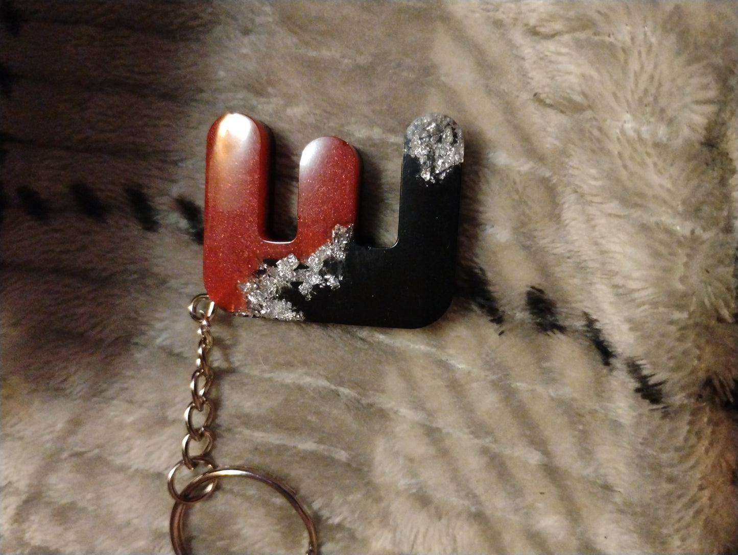 Letter keychains