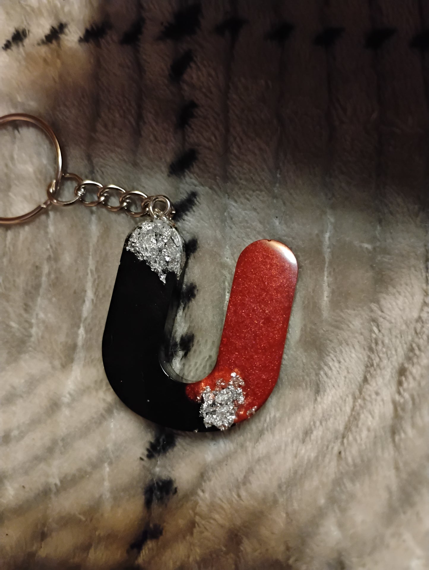 Letter keychains