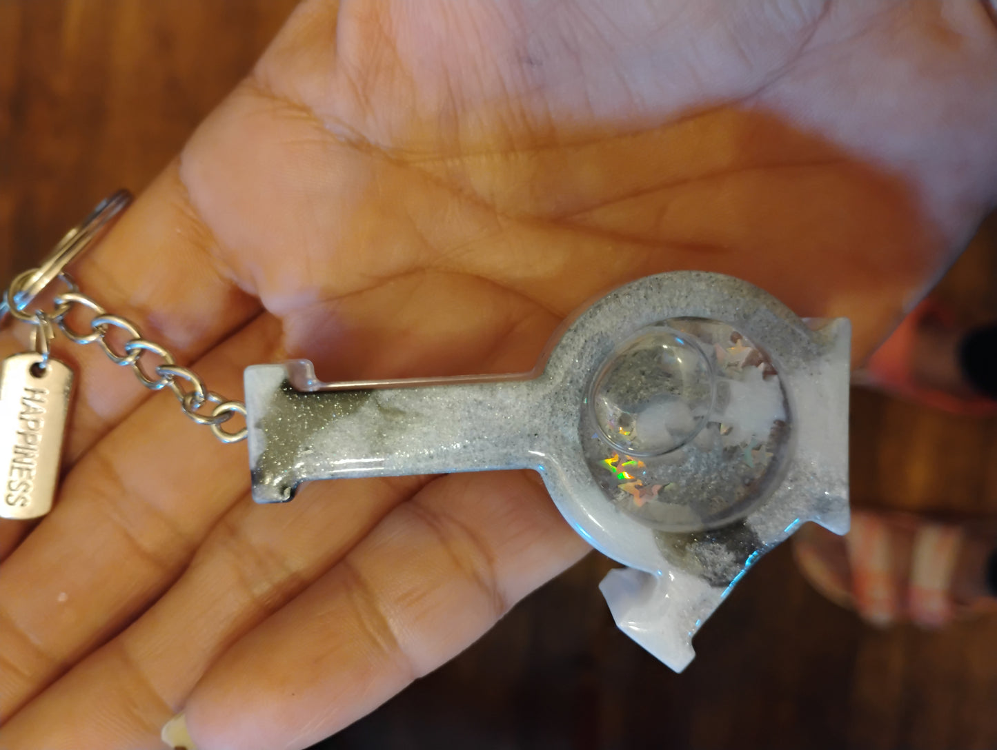 Bong shaker key chain