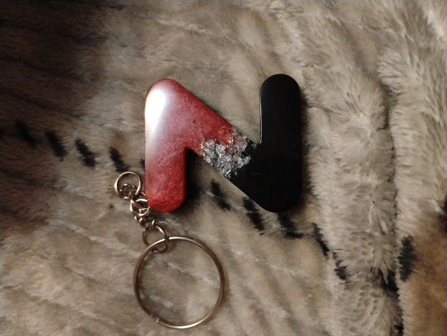 Letter keychains