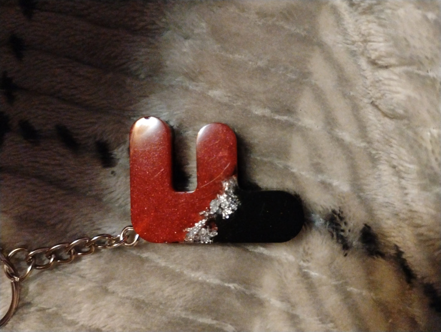 Letter keychains