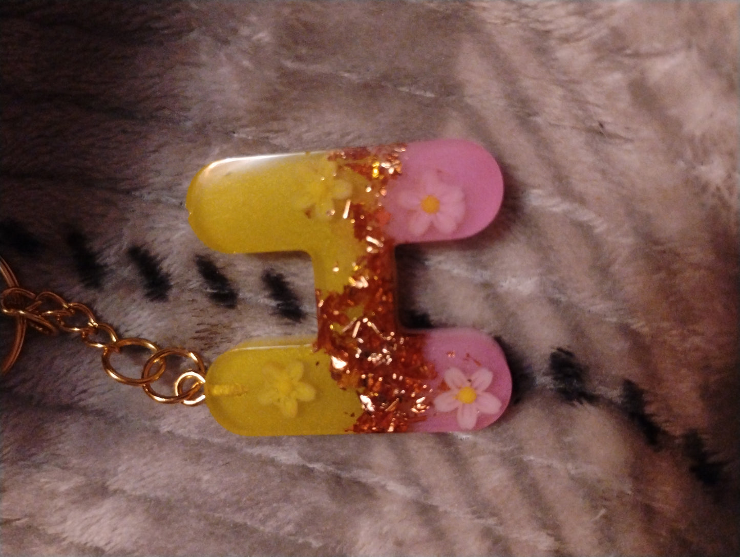 Letter keychains
